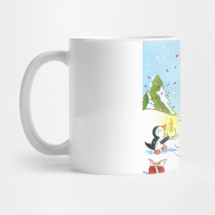 Snowy Surprise Party Mug